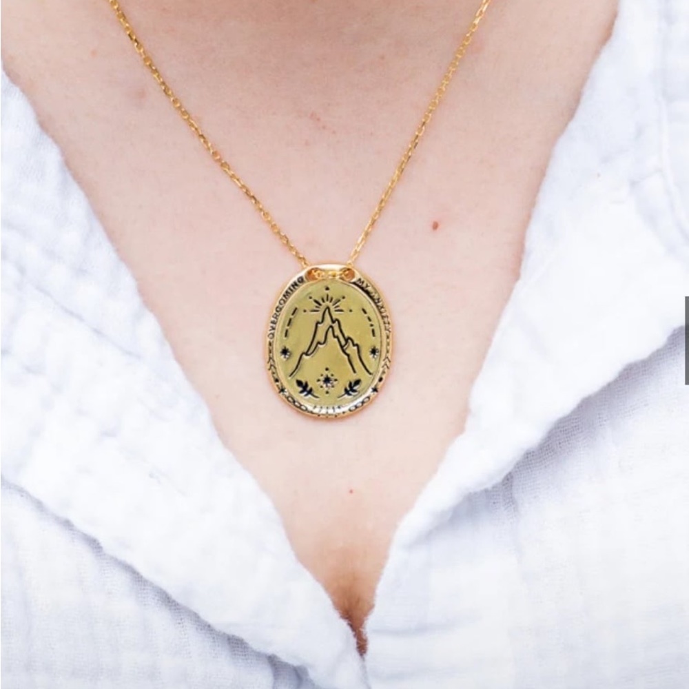 Overcoming My Anxiety Necklace